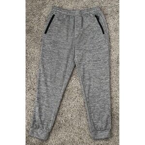 Public Record Jogger Pants Men's Large Gray Regular Fit Performance Activewear